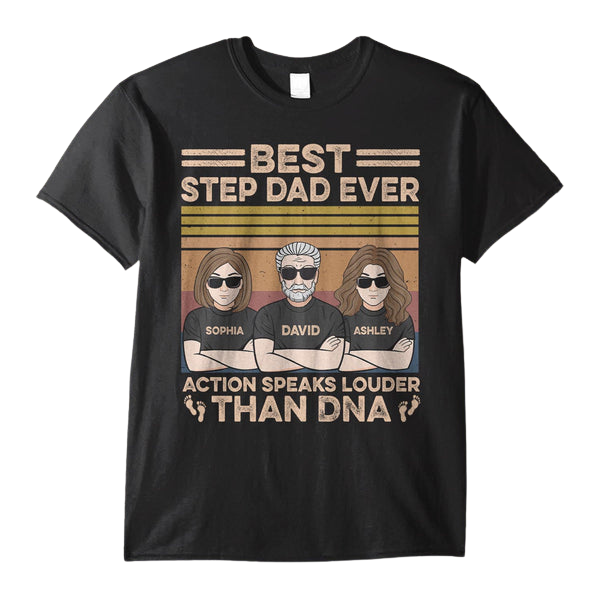 5-2.png Best Stepdad Ever Family T-Shirt